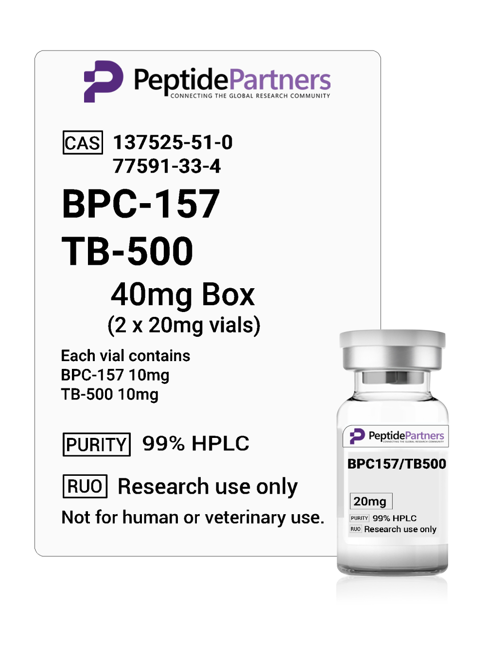 Combo Vial: BPC-157/TB-500 Kit